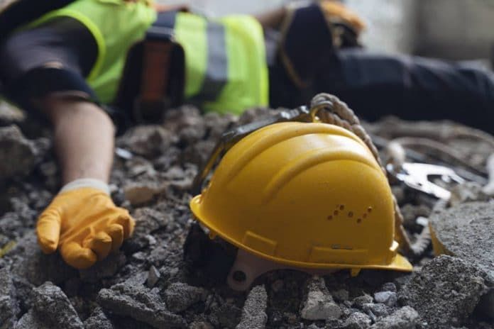 Accident on a site responsibilities and procedures
