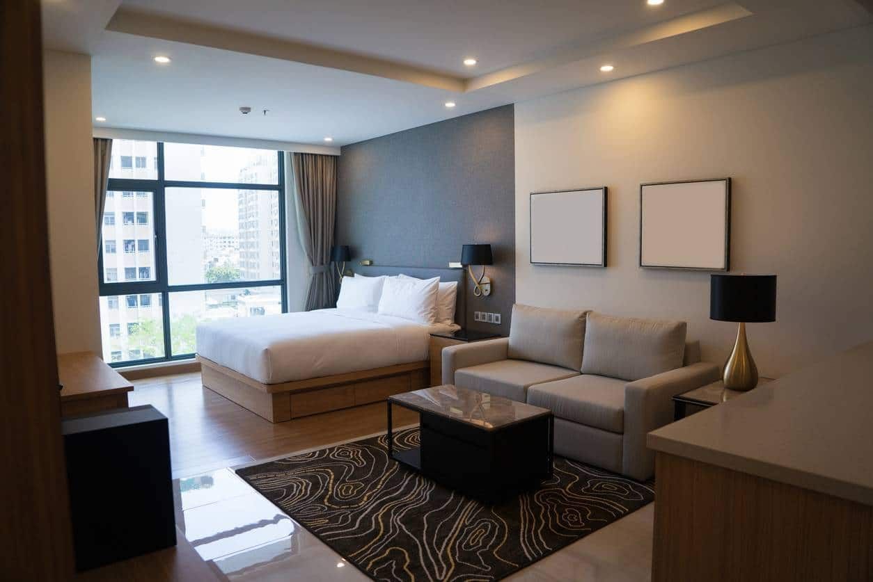 Hotel room furniture